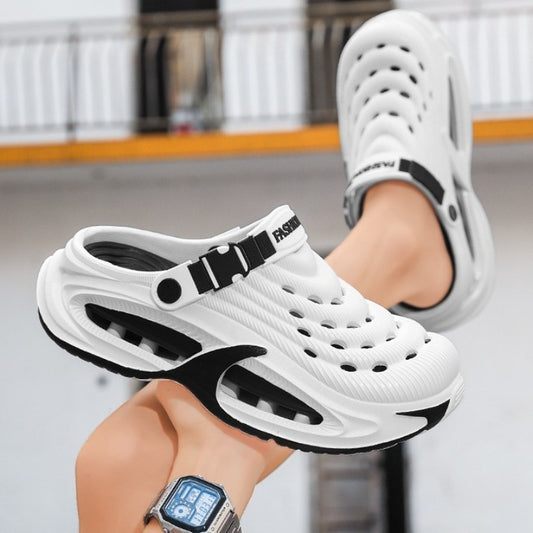 👟50% ZNIŻKI🌬️Męskie sandały wielofunkcyjne 2 w 1: gruba podeszwa EVA, antypoślizgowe, niezwykle lekkie i oddychające🏃♂️