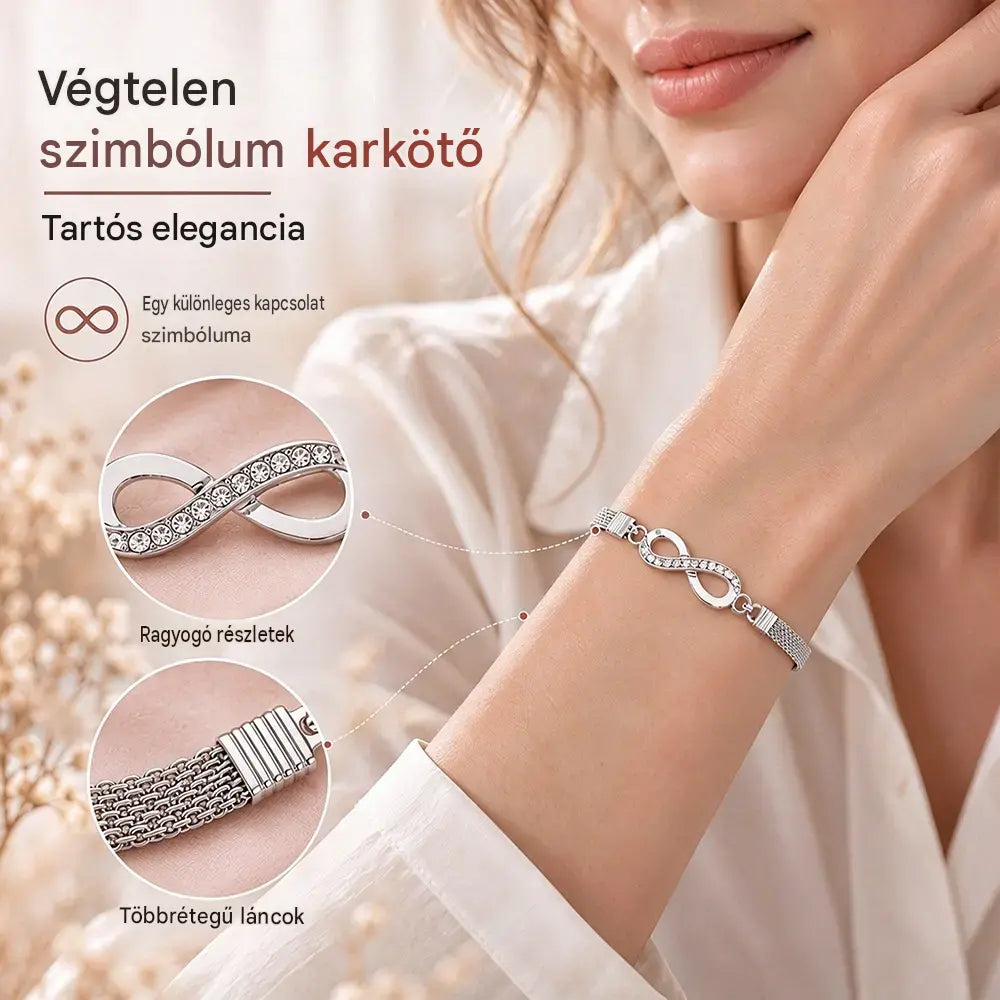 【🎁Vásároljon 1-et, kapsz 1-et ingyen】✨Női 925-ös ezüst karkötő