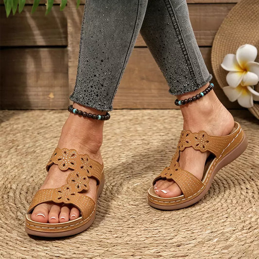 【36-43】Ženski copati s platformo – udobni in elegantni za poletje