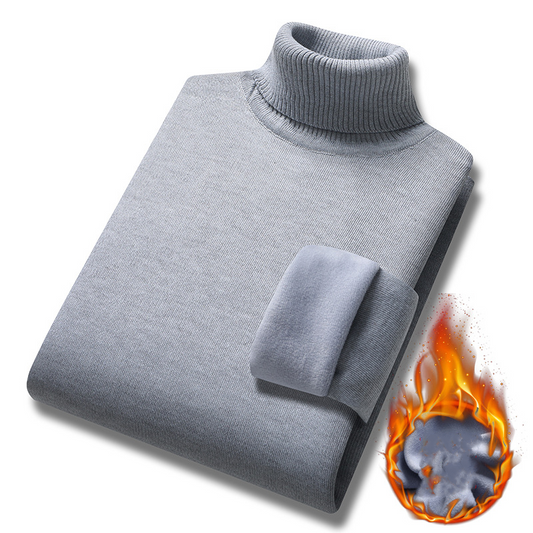 🔥【M-4XL】🔥 Nowy, lekki, luksusowy męski sweter z golfem z kaszmiru, swobodny, biznesowy sweter