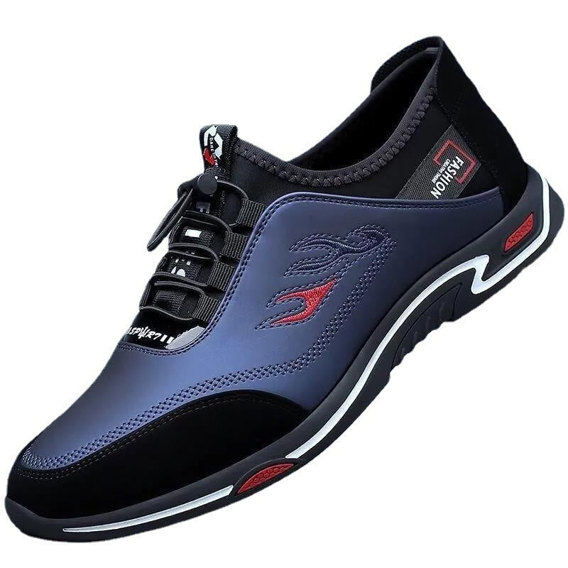 👞 Oddychające skórzane buty biznesowe dla mężczyzn ✅ antyzapachowe ✅ miękka skórzana podeszwa ✅ modne i uniwersalne