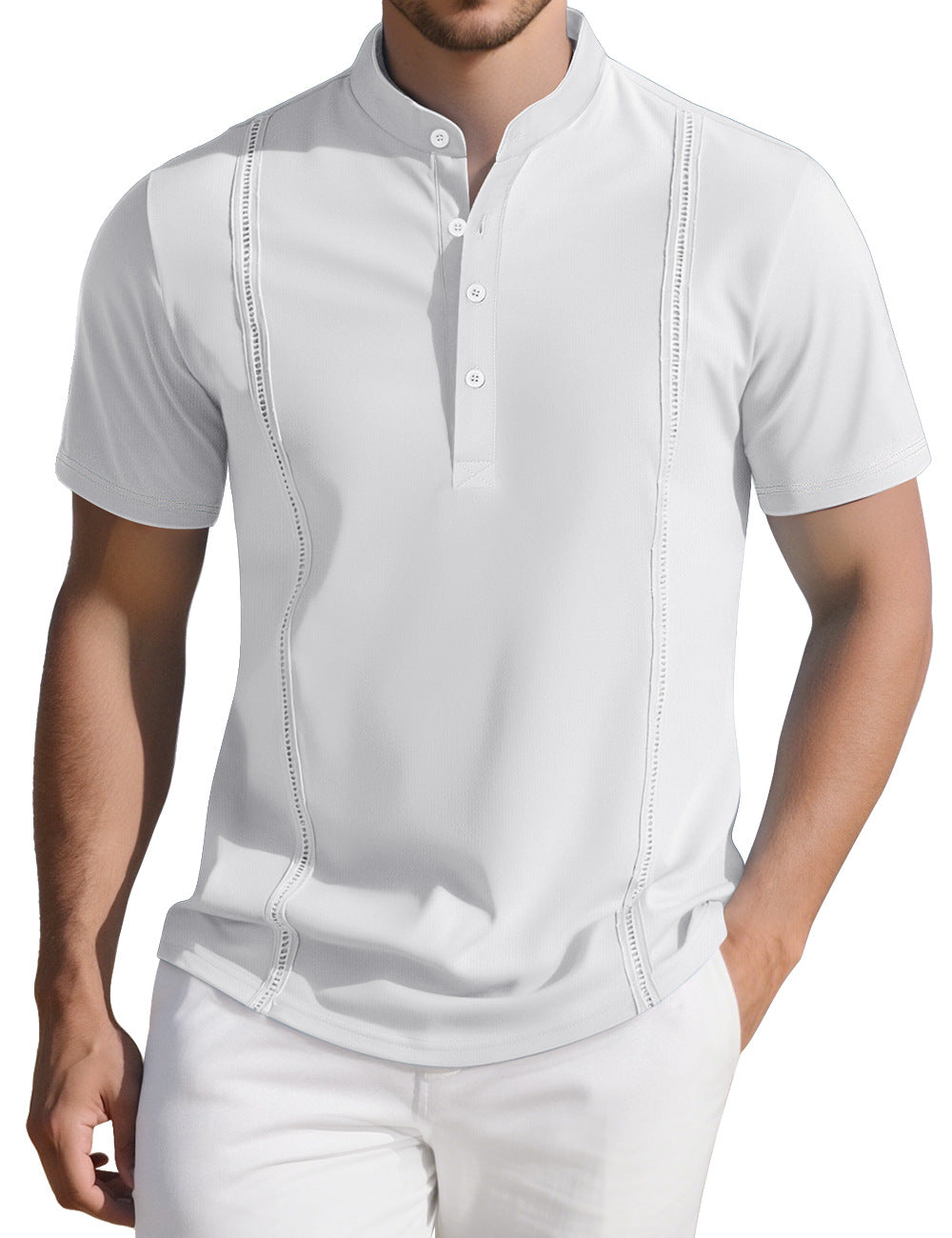 š„ Lekka i oddychajÄ
ca koszulka polo slim fit ā komfort, styl i swoboda na lato, rozmiary S-3XL