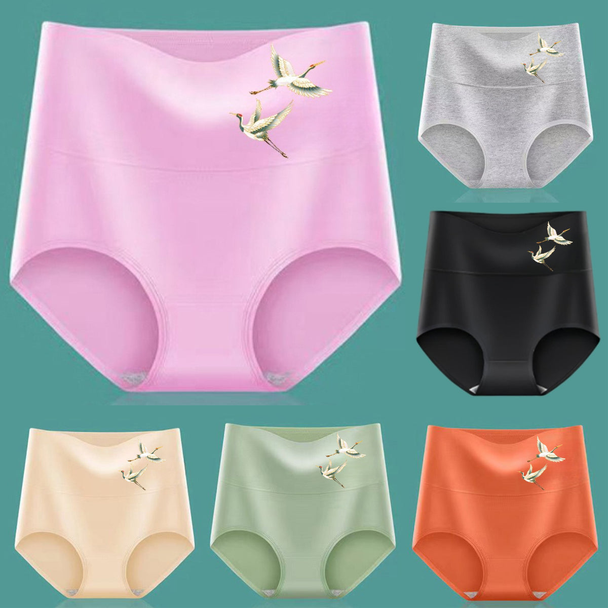 💖【Kupite 3, dobite 3 gratis】Visok pas, dviguje zadnjico, izdelano iz visokokakovostnega bombaža✨️ (45-105 kg)