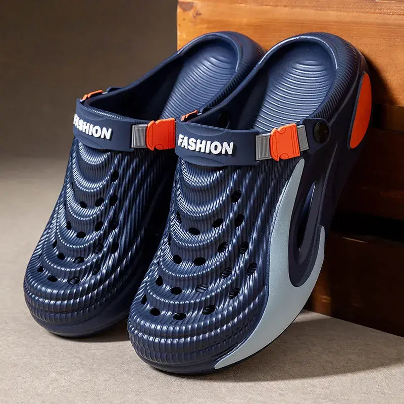 👟 Posebna ponudba s 50 % popustom 🌬️ Večnamenski moški sandali (odebeljen podplat iz EVA): Nedrseči, ultra lahki, zračni – popolna izbira za na plažo, šport in vsakodnevno nošenje 🏃♂️