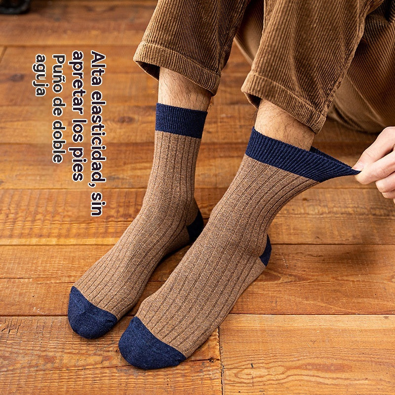 【Kup 5, a 5 dostaniesz gratis】Męskie ciepłe, pochłaniające pot skarpetki dezodorujące