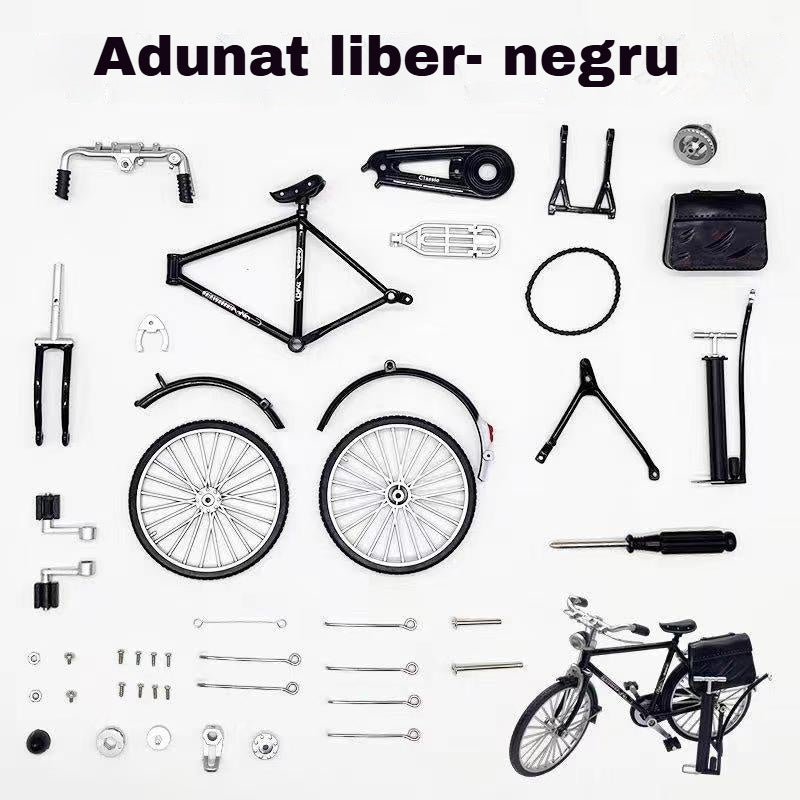 🧩🚲️ Symulacyjna zabawka do samodzielnego montażu roweru ze stopu