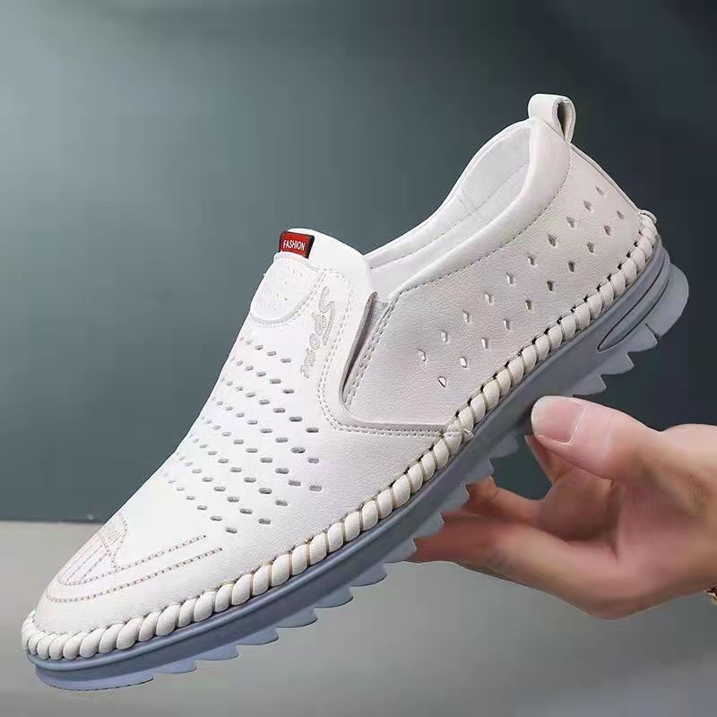 【39-44】Męskie buty skórzane ręcznie robione 2026 | Styl casualowy do użytku zewnętrznego