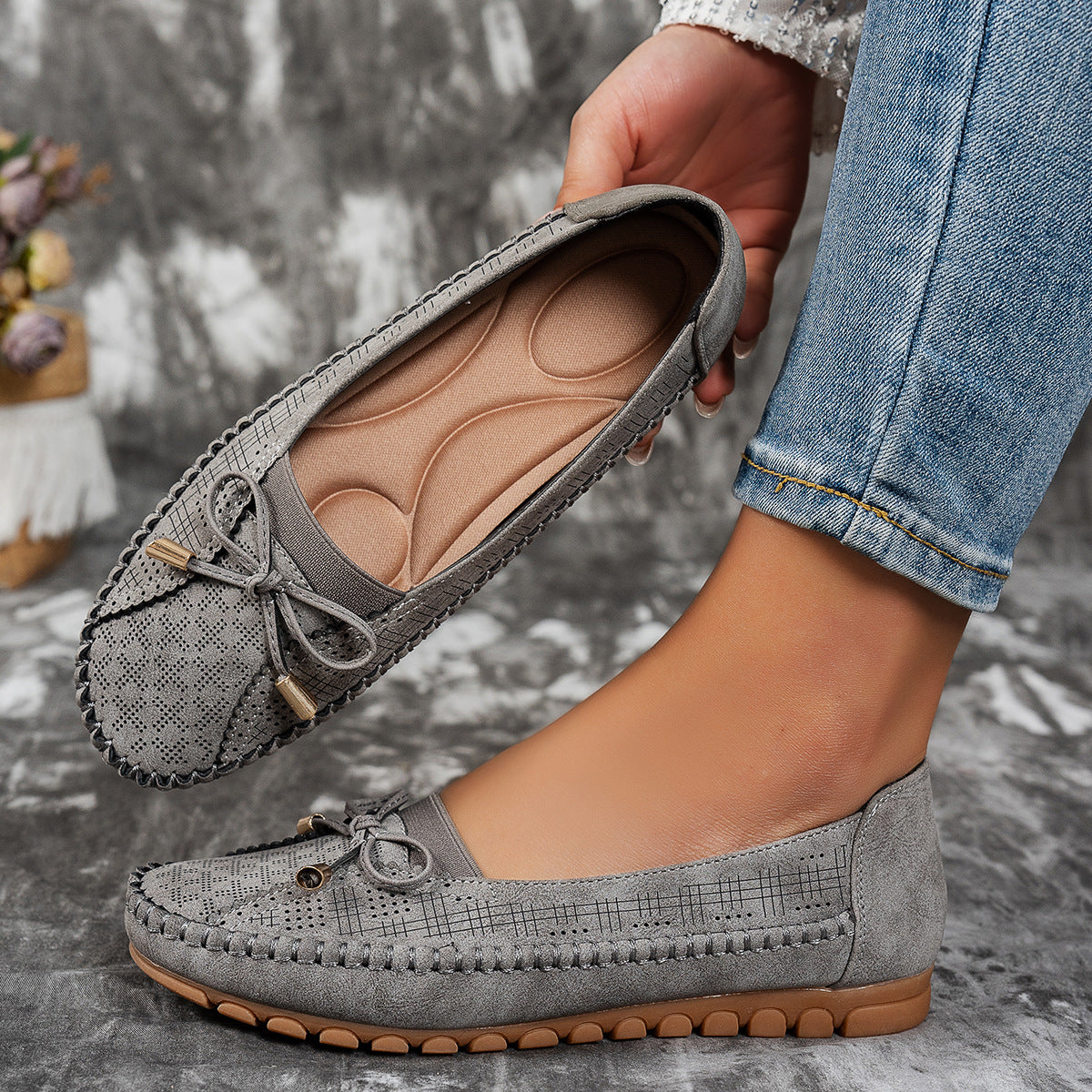 ✨ 50% rabatu ✨ 【36-43】Damskie buty ortopedyczne z prawdziwej skóry, lekkie, antypoślizgowe, oddychające i wygodne.