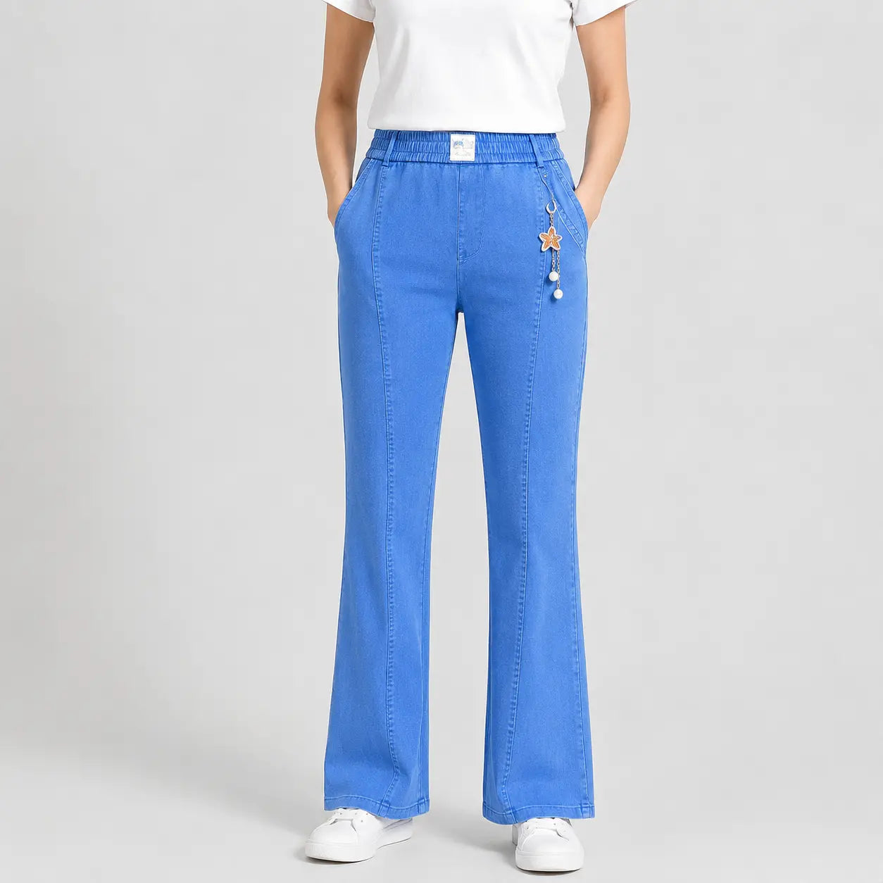 🔥【M-4XL】👖👖Jesenske nove ženske kavbojke z visokim pasom, raztegljive, za leto 2026