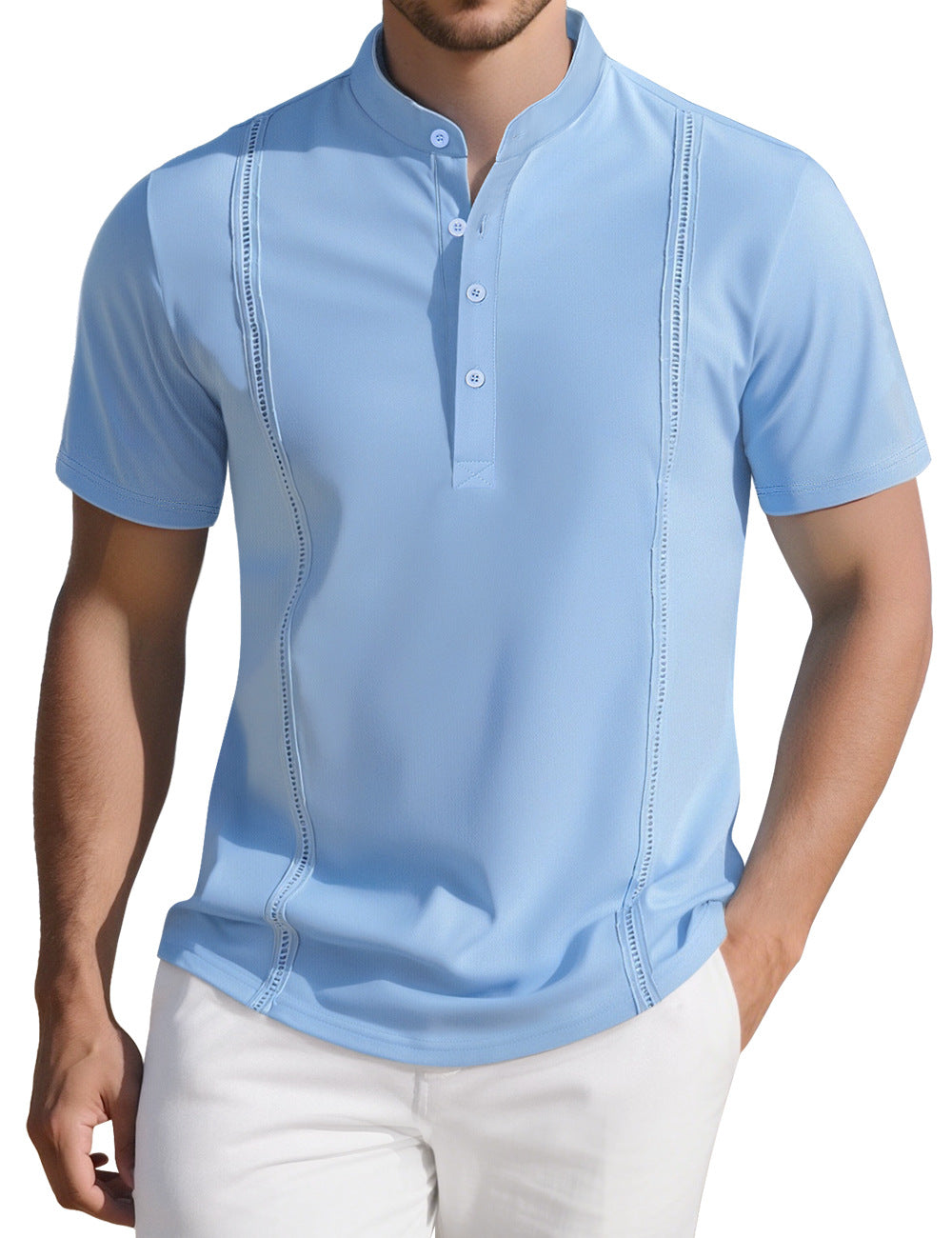 🔥 Lekka i oddychająca koszulka polo slim fit – komfort, styl i swoboda na lato, rozmiary S-3XL