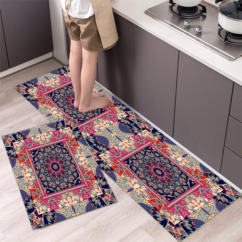 💓【40*60cm+40*120cm】Antypoślizgowy dywanik kuchenny, chłonny, długi dywanik do kuchni