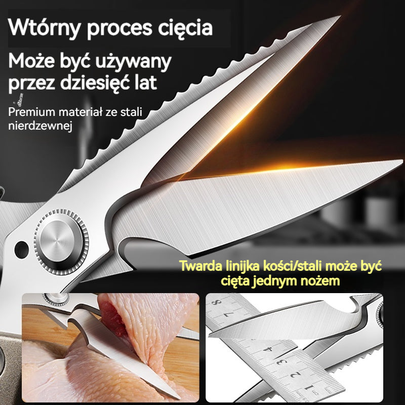 🔥Nowa ulepszona wersja 🍖 Wielofunkcyjne, wydajne nożyce kuchenne ✂️👨‍🍳