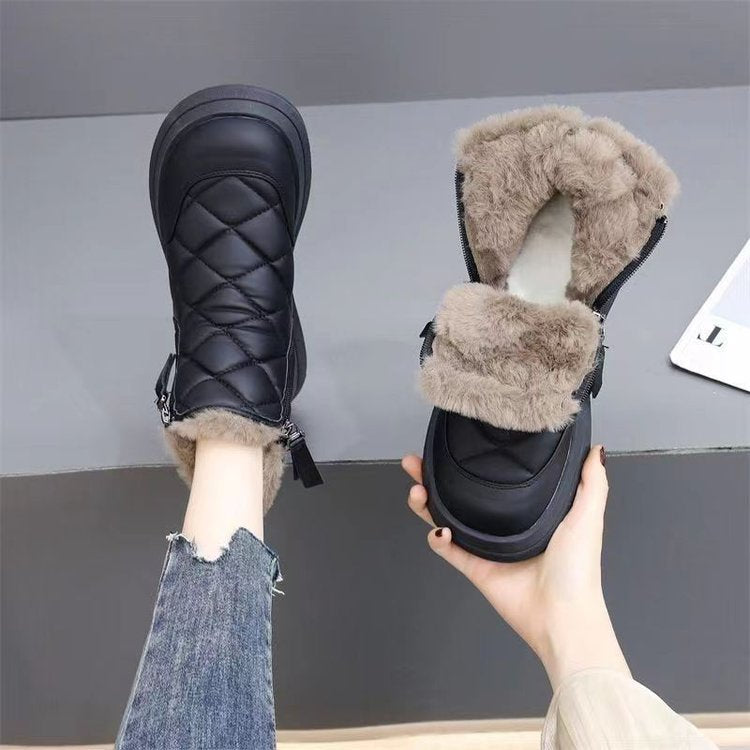 ✨👢【35-41】🔥⛄Jesień i zima, ciepłe, modne, antypoślizgowe, krótkie buty, nowy styl