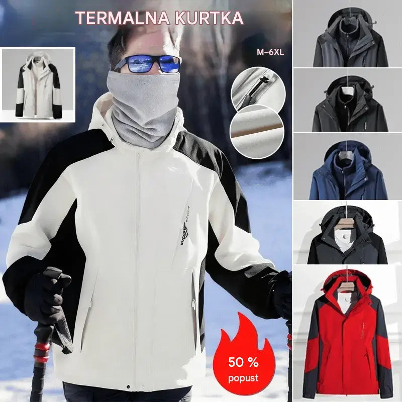 🔥【L–5XL】Nova pohodniška jakna 2026: vodoodporna in vetrovno odporna – uniseks