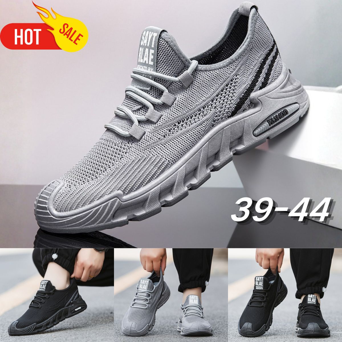 💥💥【39-44】 Ανδρικά Casual Καλοκαιρινά Παπούτσια: Αναπνέοντα, με Μαλακές Σόλες και Προσφέρουν Εξαιρετική Άνεση