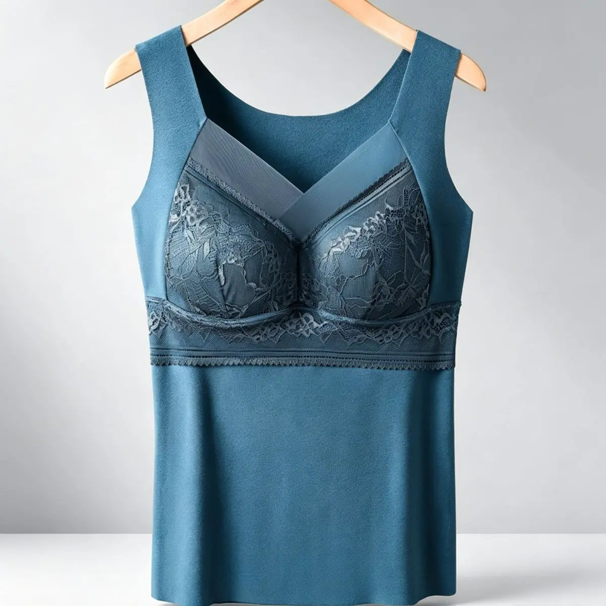 🔥Kupi 1, drugega dobiš brezplačno❤️【L-4XL】Čipkast nedrček s tankimi naramnicami in čudovitim dizajnom na hrbtu; učinkovito privzdigne in stisne prsi ter preprečuje njihovo povešanje ✅【Priporočajo zdravniki】