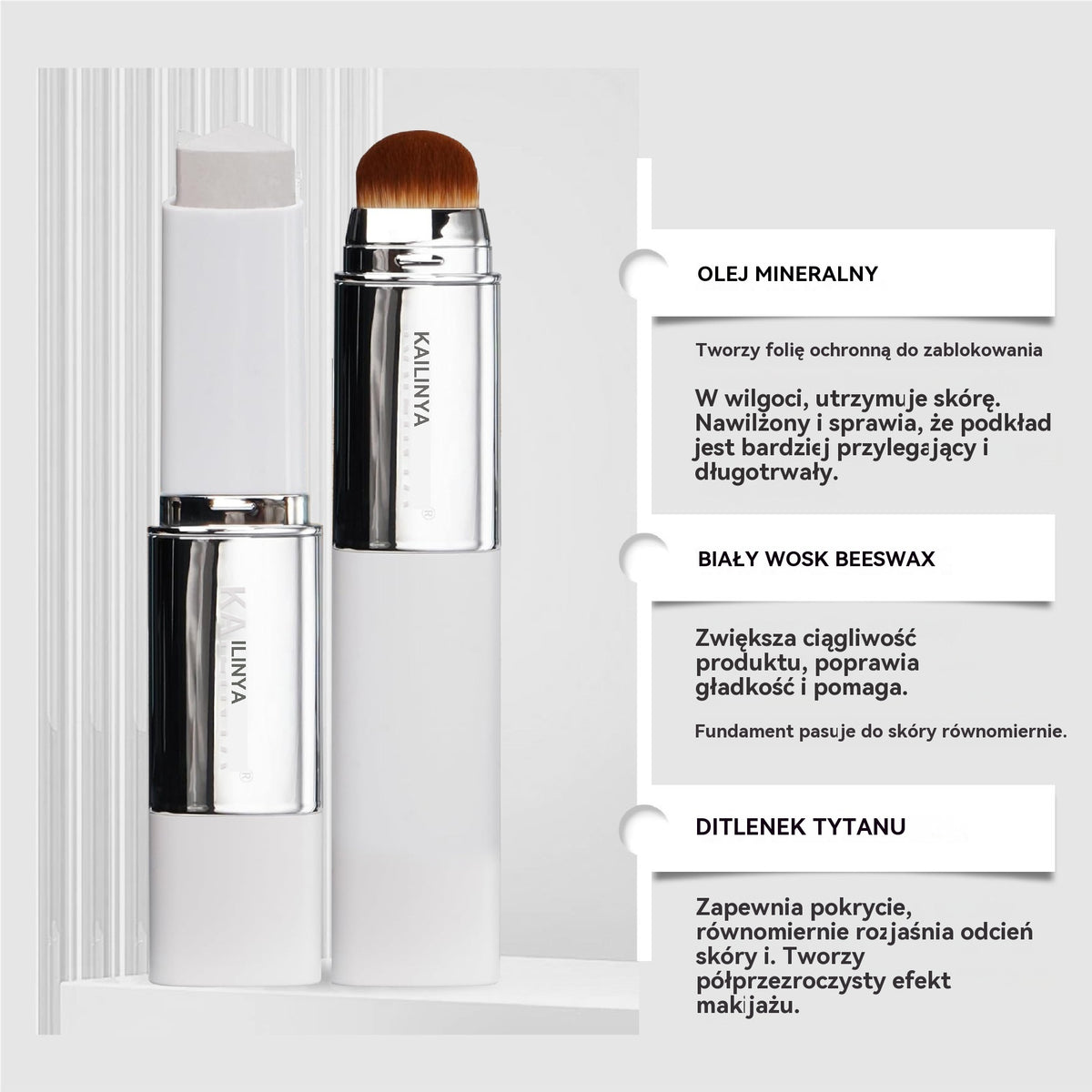 ⏰💕🔥【Kup 1, a 1 dostaniesz gratis】🌟Koreański krem zmieniający kolor w sztyfcie V White