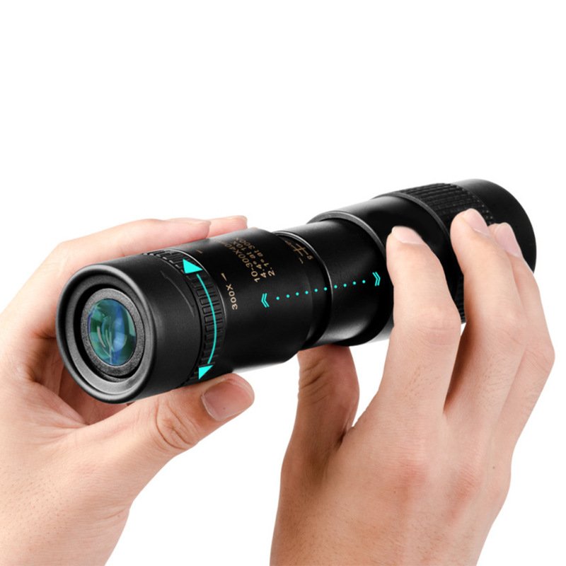 🔥Oferta ograniczona czasowo🔥Lornetka ręczna 10-300X Zoom HD Profesjonalna lornetka dalekiego zasięgu Noktowizor o niskiej jasności Luneta snajperska Monokular Myślistwo