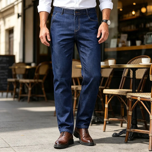 👖👖2026 Enostavne, casual in univerzalne moške kavbojke velikih številk👍