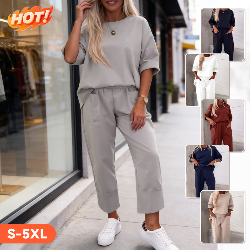 【Nowy hit sprzedaży damski komplet】Komplet damski casualowy z klapami🍂