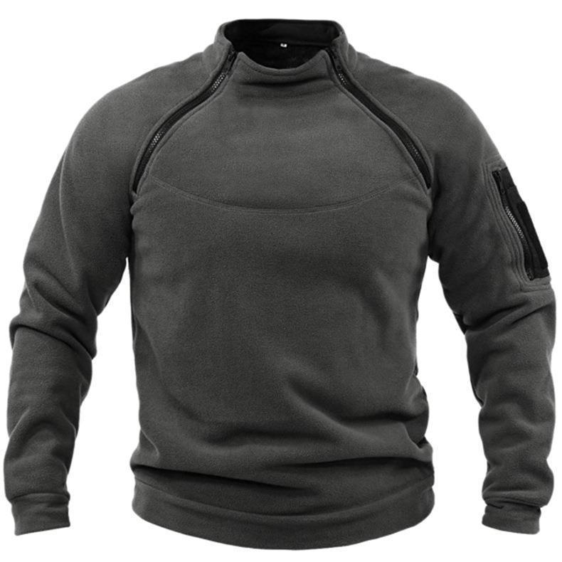 【S-4XL】Tricou cu mânecă lungă pentru bărbați, pentru exterior, cald de toamnă și iarnă