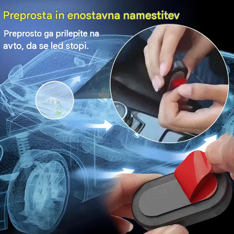 🔥🔥Pripomoček za čiščenje snega z avtomobila, posebej zasnovan za odstranjevanje ledu in snega s stekel.