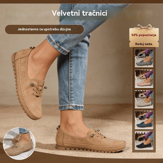 🔥 Damskie buty ortopedyczne (36-43) wykonane z naturalnej skóry, z miękką podeszwą, antypoślizgowe, antyzapachowe i oddychające.