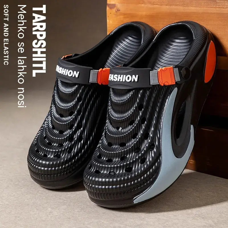 👟 Posebna ponudba s 50 % popustom 🌬️ Večnamenski moški sandali (odebeljen podplat iz EVA): Nedrseči, ultra lahki, zračni – popolna izbira za na plažo, šport in vsakodnevno nošenje 🏃‍♂️