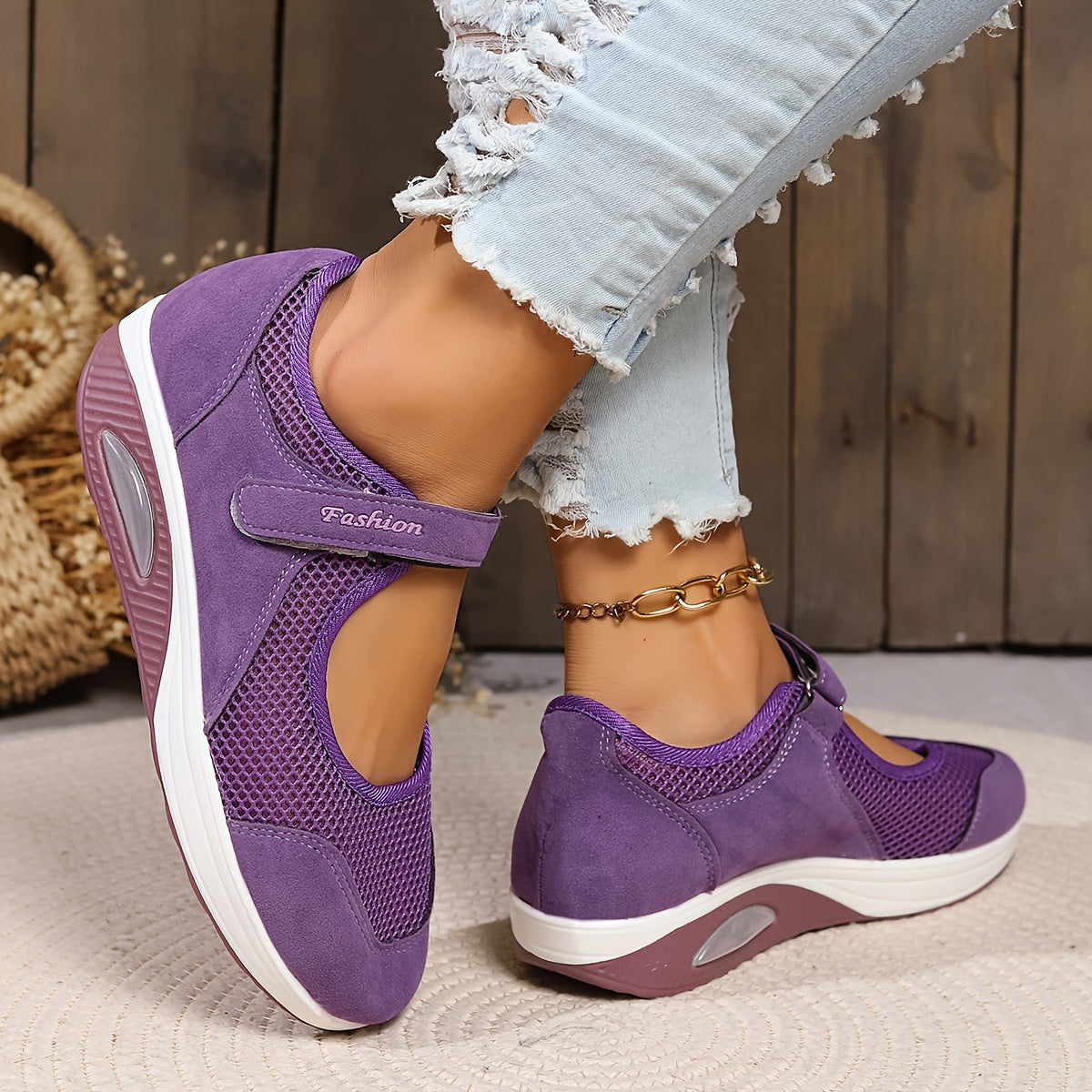 【35–43】👟 Damskie sneakersy z oddychającej siateczki, z podeszwą na poduszce powietrznej – ultralekkie, miękkie i wygodne