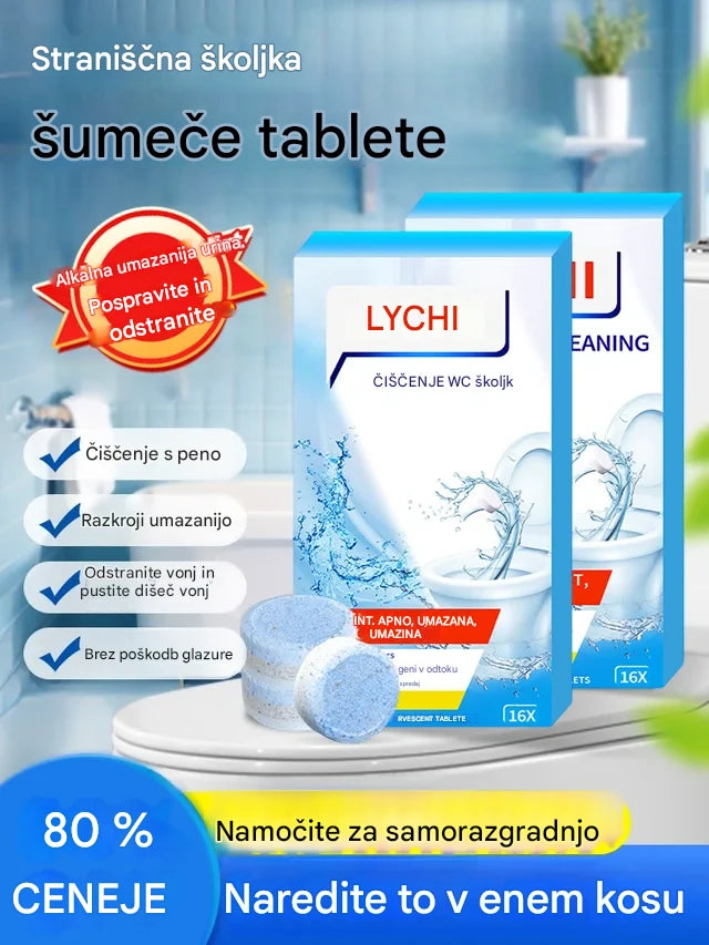 🌟【3 pakiranja, 48 prškov】Visoko zmogljiva pena za čiščenje stranišč