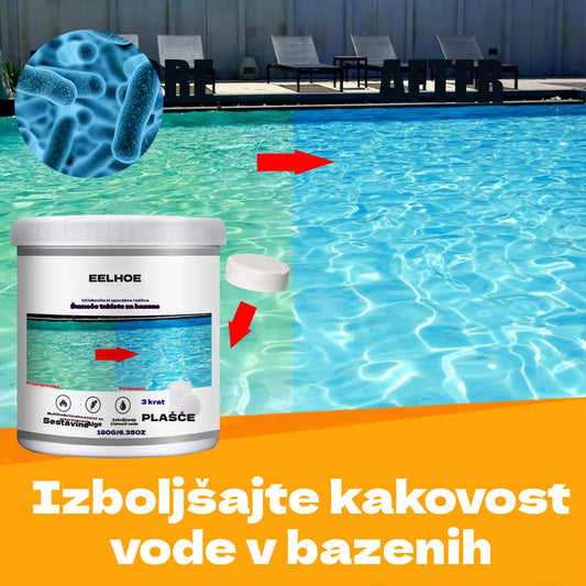 🔥Kupite 1 in dobite 1 brezplačno (2 steklenički) Šumeče tablete za čiščenje bazenov