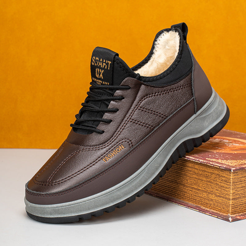 🏆⛄🔥【39-45】2025 nowe męskie buty do sportów zimowych, wodoodporne, aksamitne, miękka podeszwa