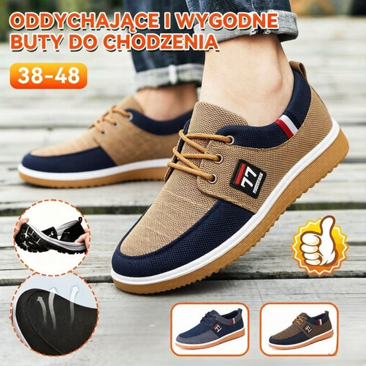 🔥GORĄCA WYPRZEDAŻ🔥【39-44】2026 Męskie buty płócienne oddychające na co dzień