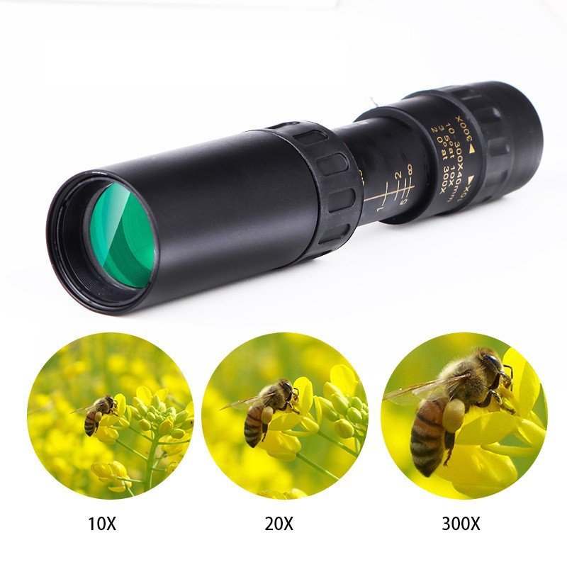 🔥Oferta ograniczona czasowo🔥Lornetka ręczna 10-300X Zoom HD Profesjonalna lornetka dalekiego zasięgu Noktowizor o niskiej jasności Luneta snajperska Monokular Myślistwo