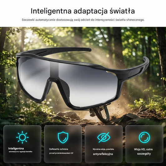 🏃‍♂️ Ostatni dzień naszej oferty specjalnej! [Kup 1, odbierz 1 gratis]🚴‍♀️ Okulary sportowe fotochromowe dla kobiet i mężczyzn.