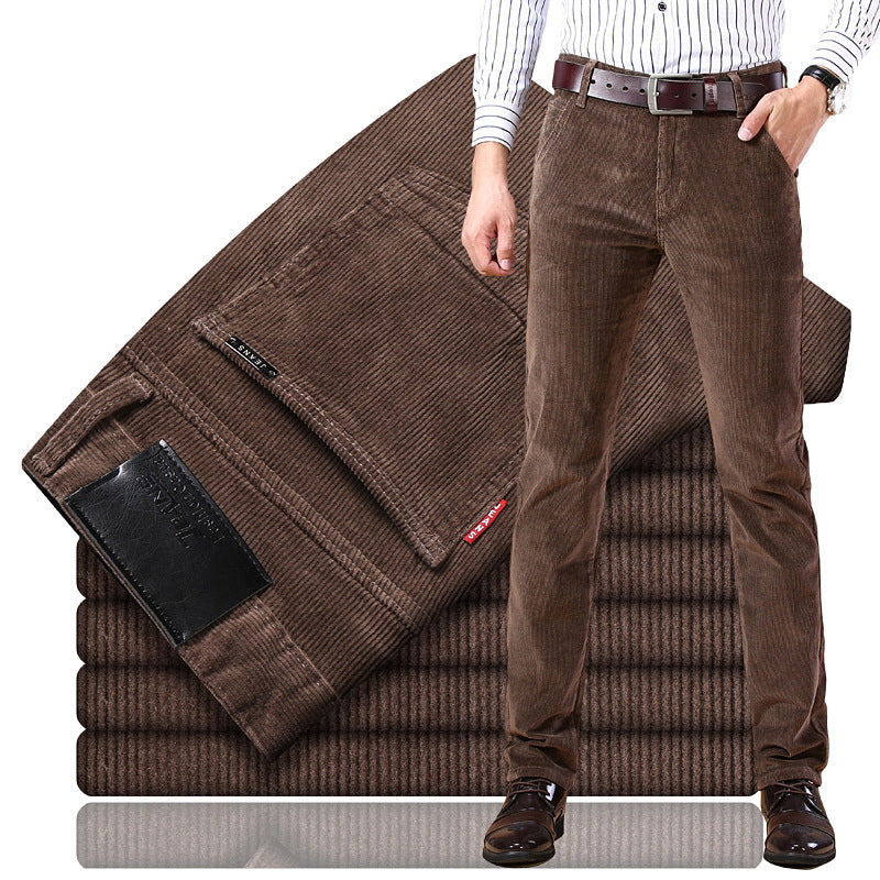 🏆 Bestseller 【-42% zniżki 🔥🔥】Męskie spodnie sztruksowe o klasycznym kroju