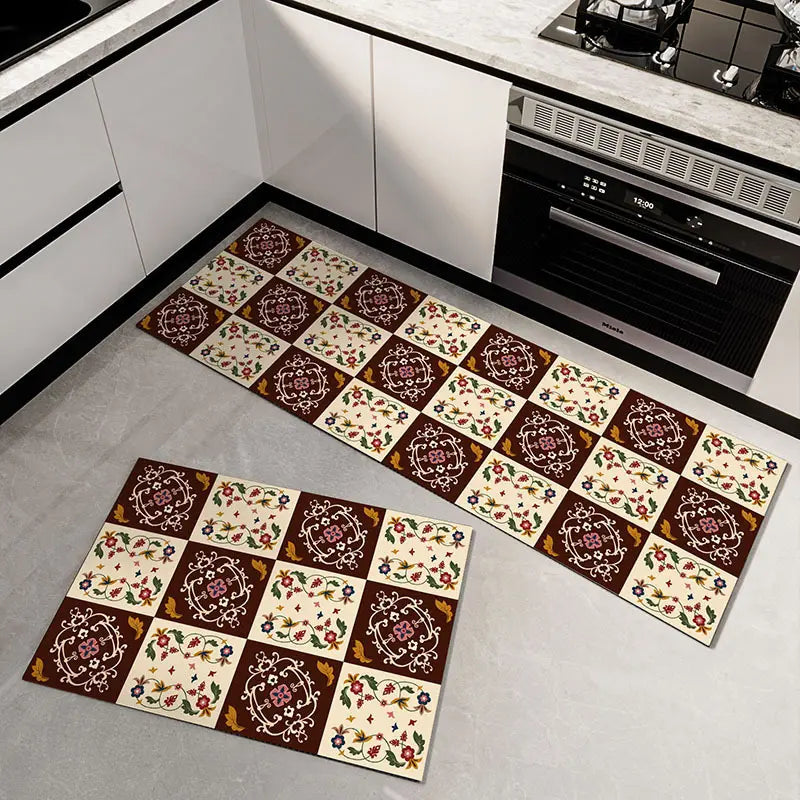 🛒Kupte 1 a druhý získejte zdarma👉【40x60 + 40x120 cm】Skvělá volba do domácnosti🔥Vysoce savá rohožka【Sada 2 kusů】