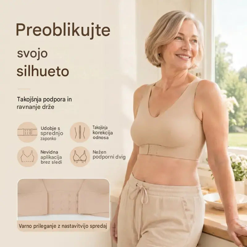 【✨Kupite 1, dobite 2 gratis - 3 kosi】Žensko oblikovano spodnje perilo, popravlja hrbtno linijo💋