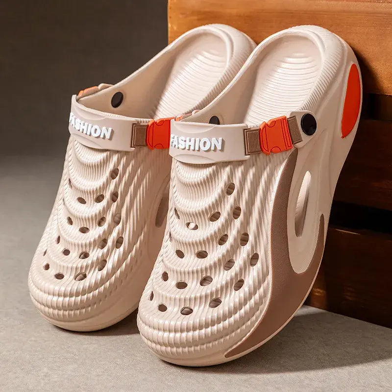 👟 Posebna ponudba s 50 % popustom 🌬️ Večnamenski moški sandali (odebeljen podplat iz EVA): Nedrseči, ultra lahki, zračni – popolna izbira za na plažo, šport in vsakodnevno nošenje 🏃‍♂️