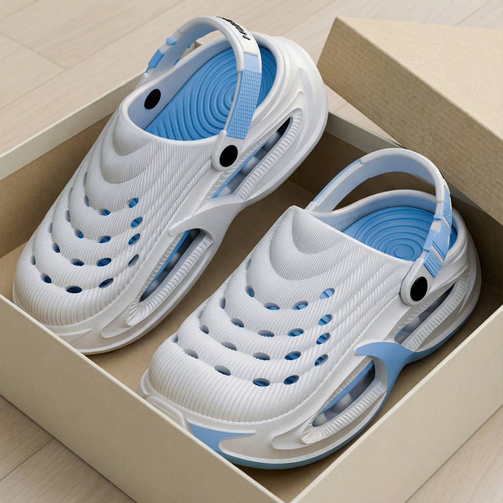 👟50% ZNIŻKI🌬️Męskie sandały wielofunkcyjne 2 w 1: gruba podeszwa EVA, antypoślizgowe, niezwykle lekkie i oddychające🏃‍♂️