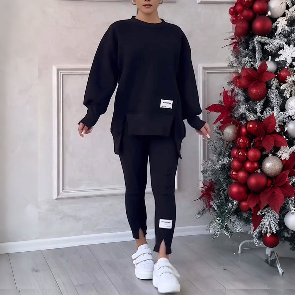 🔥Nowy modny zestaw dresowy casual 2026 – bluza + spodnie