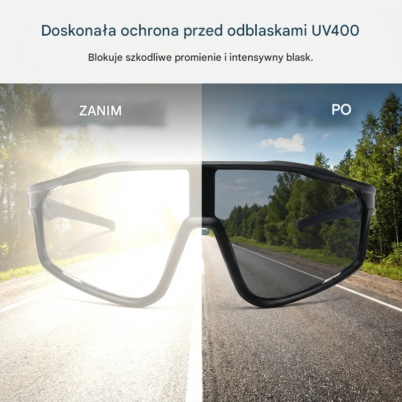 🏃‍♂️ Ostatni dzień naszej oferty specjalnej! [Kup 1, odbierz 1 gratis]🚴‍♀️ Okulary sportowe fotochromowe dla kobiet i mężczyzn.