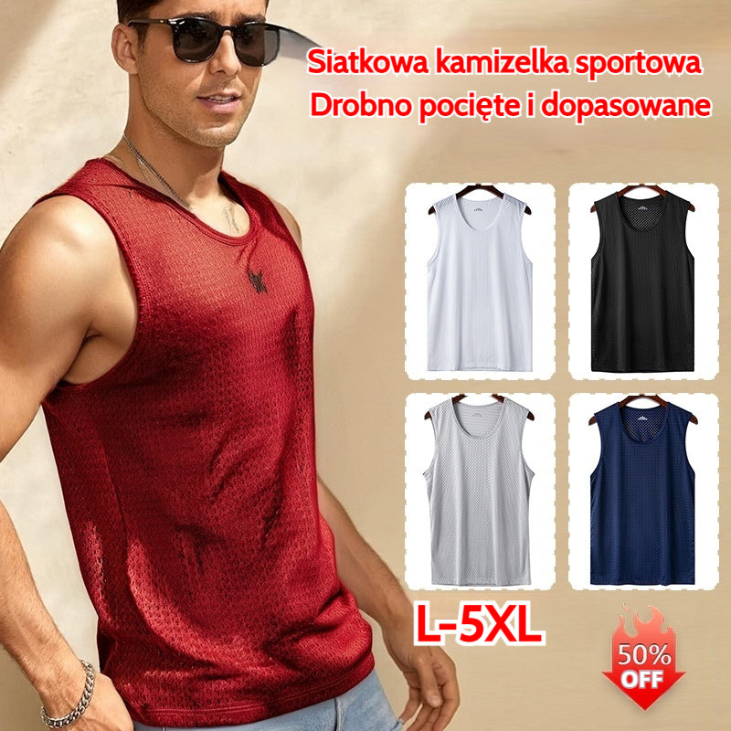 🔥 Kup 1, otrzymaj 1 gratis🔥【5 kolorów】Męska koszulka casualowa Ice Silk ✅ Lekka, przewiewna i szybko schnąca