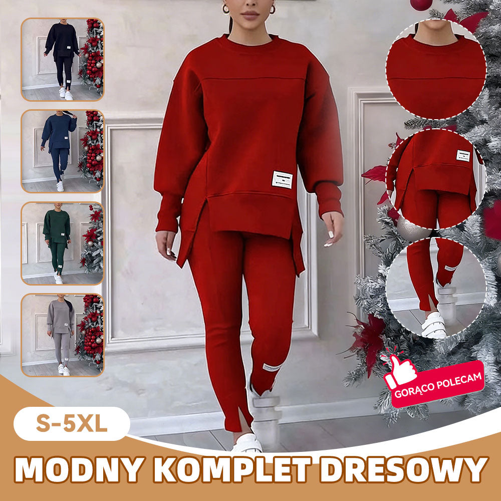🔥Nowy modny dres casualowy 2026 – bluza + spodnie