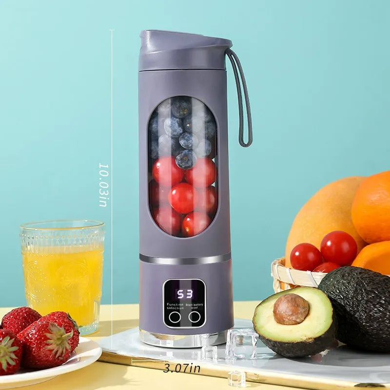 ✨🍹 Brezžični prenosni mešalnik 🔥 Brezžična prenosna zasnova