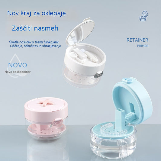 🔥Novo! Zvezdniški izdelek!❤️‍🔥 Večnamenska škatla za shranjevanje ortodontskih aparatov