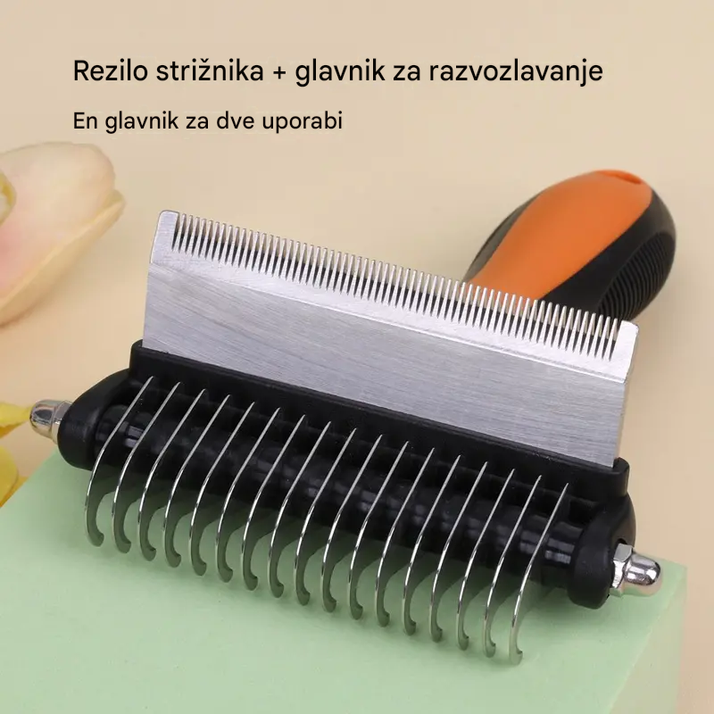 🐶🐱Profesionalno orodje za razčesavanje dlake psov in mačk✨