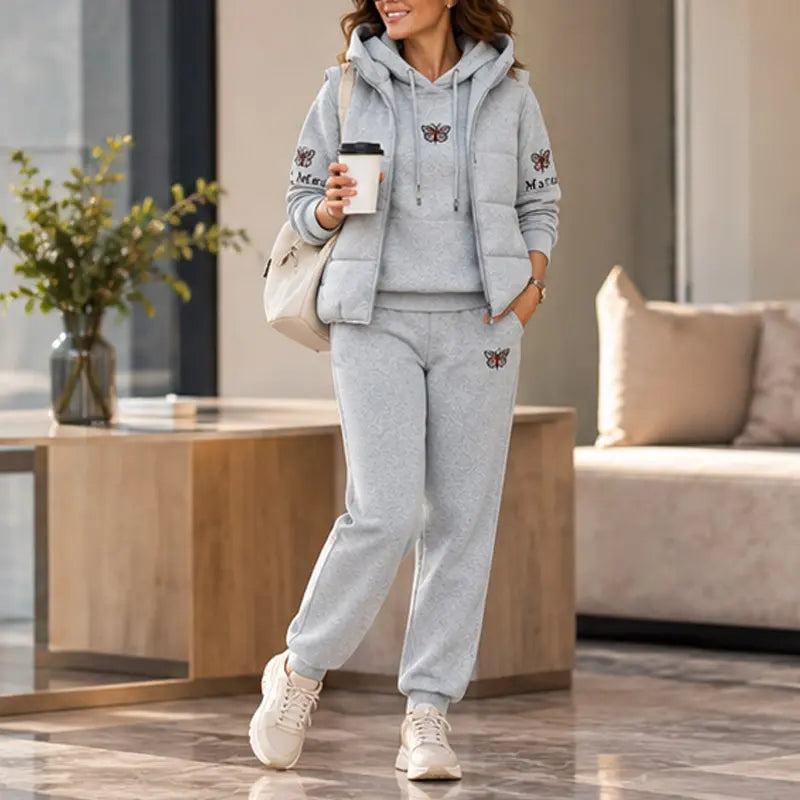 【M-4XL】💟💞Nový třídílný ležérní set (vesta + top + kalhoty) – Kolekce 2026
