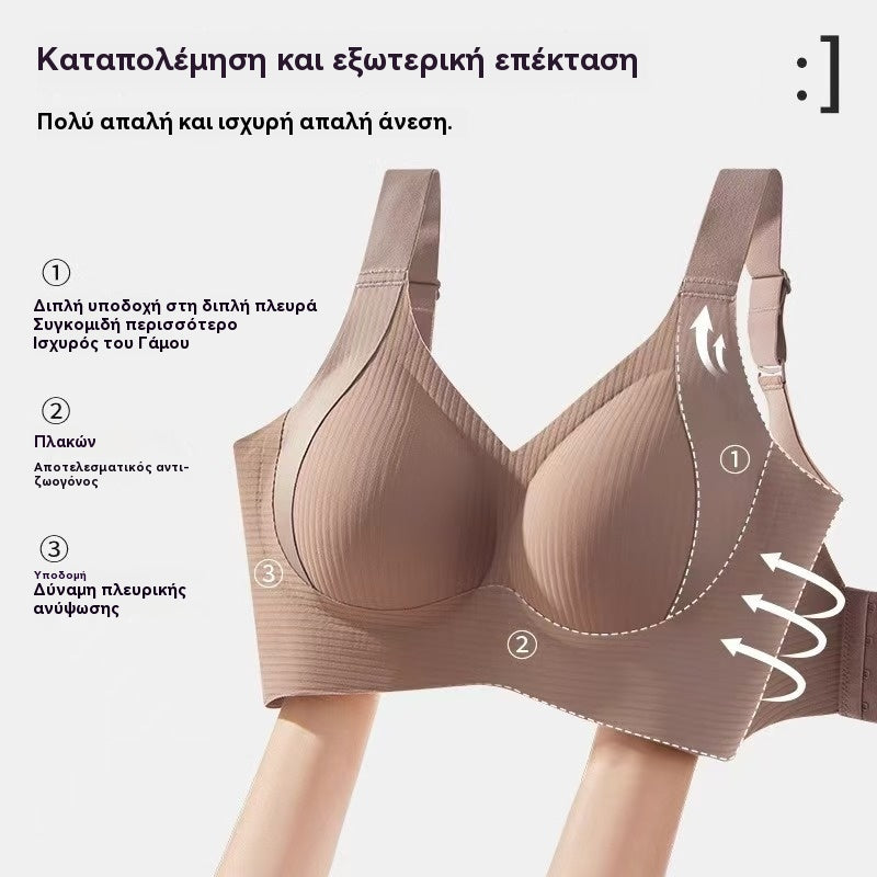 🎁❤️【Σετ 4 τεμαχίων】Αόρατα διαμορφωτικά σουτιέν για γυναίκες【40–95 κιλά】– άνετα, υποστηρικτικά και ιδανικά για κάθε μέρα✨