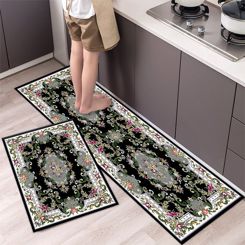 💓【40*60cm+40*120cm】Antypoślizgowy dywanik kuchenny, chłonny, długi dywanik do kuchni